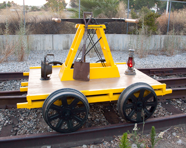 Image result for handcar